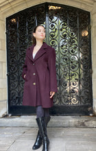 Load image into Gallery viewer, Julia Car Coat - 100% Pure Virgin Merino Wool
