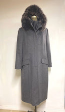 Load image into Gallery viewer, Ida - Full Length Coat -50% Cashmere and Wool Blend - Detachable Hood