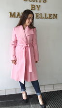 Load image into Gallery viewer, Daniela Wrap Spring Coat - Cotton Blend