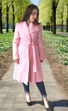 Load image into Gallery viewer, Daniela Wrap Spring Coat - Cotton Blend