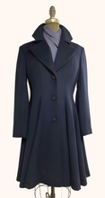 Load image into Gallery viewer, Brianna Redingote Coat - 50% Cashmere &amp; Wool Blend
