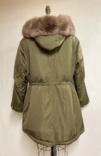 Load image into Gallery viewer, Maya - Quilted Removable Fur Lined Puffer Coat