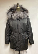 Load image into Gallery viewer, Maya - Quilted Removable Fur Lined Puffer Coat