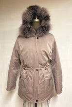Load image into Gallery viewer, Maya - Quilted Removable Fur Lined Puffer Coat