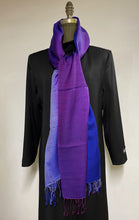 Load image into Gallery viewer, Silk and Cashmere Shawl/Scarf