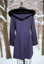 Load image into Gallery viewer, Taylor Coat -50% Cashmere & Wool Blend - Fox Hood