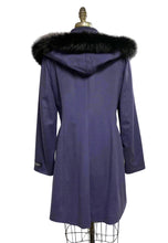 Load image into Gallery viewer, Taylor Coat -50% Cashmere & Wool Blend - Fox Hood