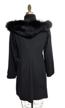 Load image into Gallery viewer, Taylor Coat -50% Cashmere & Wool Blend - Fox Hood