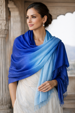 Load image into Gallery viewer, Silk and Cashmere Shawl/Scarf