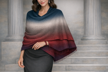 Load image into Gallery viewer, Silk and Cashmere Shawl/Scarf