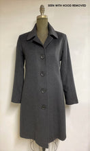 Load image into Gallery viewer, Carolina Classic Coat - 50% Cashmere & Wool Blend -Detachable Fox Hood