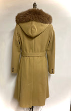 Load image into Gallery viewer, Lexi Coat- Cashmere & Wool Blend-Detachable Fox Hood