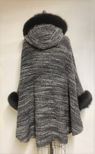 Load image into Gallery viewer, Erica Cape - 100% Pure Virgin Wool Boucle