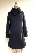 Load image into Gallery viewer, Mayfair Coat Zipper Front- Cashmere & Wool Blend