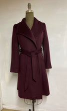 Load image into Gallery viewer, Daniela Wrap Coat Zipper Pocket - 50% Cashmere & Wool Blend