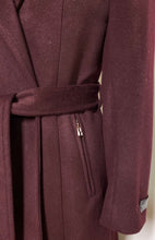 Load image into Gallery viewer, Daniela Wrap Coat Zipper Pocket - 50% Cashmere & Wool Blend