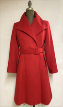 Load image into Gallery viewer, Daniela Wrap Coat Zipper Pocket - 50% Cashmere & Wool Blend