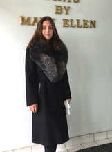Load image into Gallery viewer, Daniela Coat with Snow Top Fox Collar