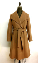 Load image into Gallery viewer, Daniela Wrap Coat Zipper Pocket - 50% Cashmere & Wool Blend