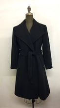 Load image into Gallery viewer, Daniela Wrap Coat Zipper Pocket - 50% Cashmere & Wool Blend