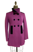 Load image into Gallery viewer, Leila Car Coat -  100% Pure Virgin Boiled Wool
