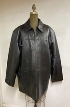 Load image into Gallery viewer, Men's Leather Car Coat- Style #AB105ZC