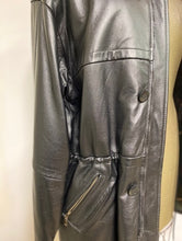 Load image into Gallery viewer, Men's Leather Car Coat- Style #AB108ZBC