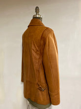 Load image into Gallery viewer, Men's Leather Car Coat- Style #AB110ZJ