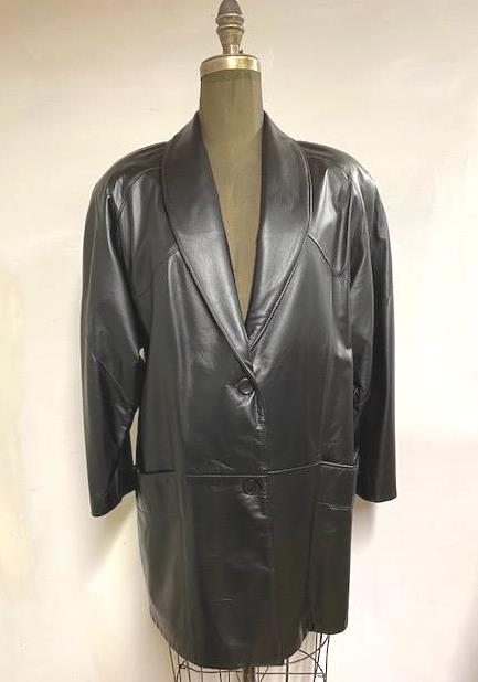 Women's Leather Jacket- Style #AB112BC