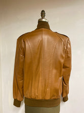 Load image into Gallery viewer, Men's Leather Bomber Jacket- Style #AB121-2-BJ