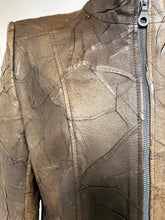 Load image into Gallery viewer, Women's Leather Jacket- Style #AB129ZC