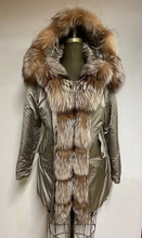 Load image into Gallery viewer, Miriam - Quilted Puffer - Metallic Stone