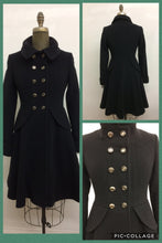 Load image into Gallery viewer, Christina Redingote Coat - Cashmere & Wool Blend