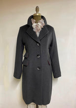 Load image into Gallery viewer, Mary Equestrian Style Coat - 50% Cashmere & Wool Blend