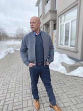 Load image into Gallery viewer, Kyle Aviator Jacket - 50% Cashmere & Wool