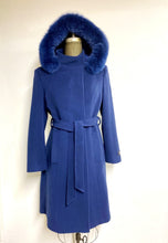 Load image into Gallery viewer, Lexi Coat- Cashmere & Wool Blend-Detachable Fox Hood