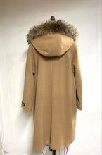 Load image into Gallery viewer, Rachel Coat -Cashmere &amp; Wool Blend - Detachable Fox Hood
