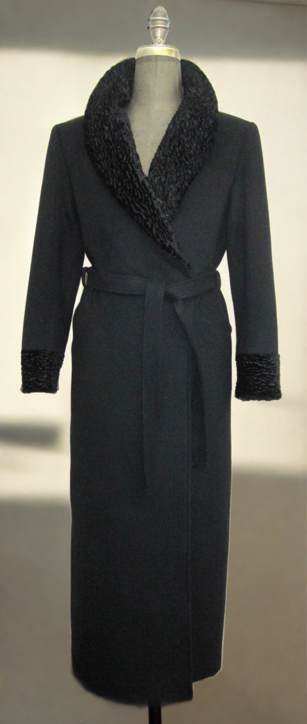 Dina Shawl Collar Coat - Cashmere & Wool Blend