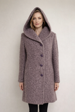 Load image into Gallery viewer, Arianna Coat - Pure Virgin Merino Boiled Wool

