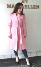 Load image into Gallery viewer, Daniela Wrap Spring Coat - Cotton Blend
