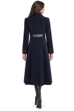 Load image into Gallery viewer, Elisabeth Tall Fit Winter Coat - Women's Fit &amp; Flare 50% Cashemre/Wool Blend
