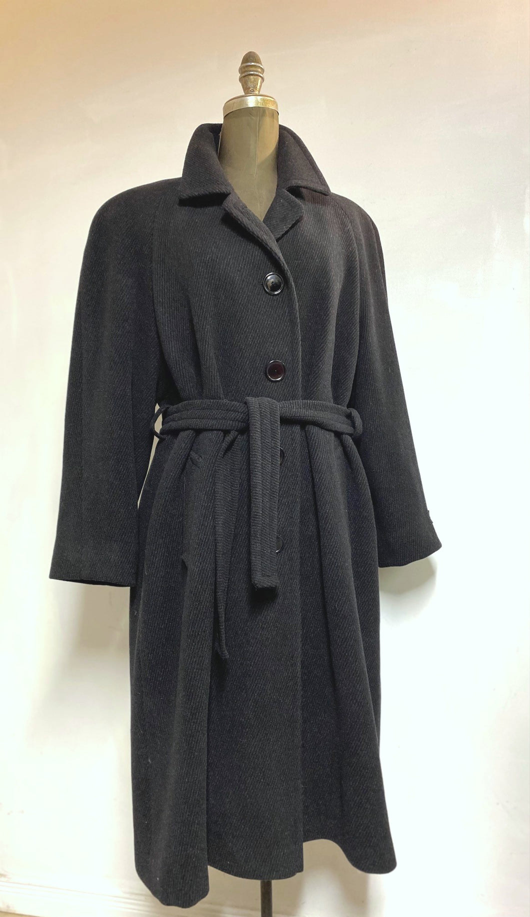 Jackie Belted Coat - 100% Pure Virgin Wool