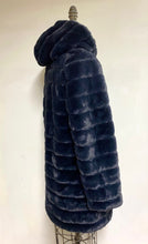 Load image into Gallery viewer, Wendy - Reversible Faux Fur Sheared Mink Car Coat
