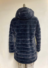 Load image into Gallery viewer, Wendy - Reversible Faux Fur Sheared Mink Car Coat
