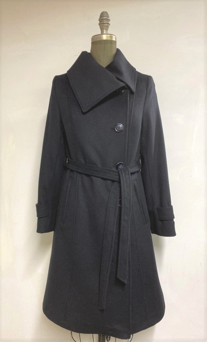 Mayfair Coat Button Front - 50% Cashmere Wool Blend