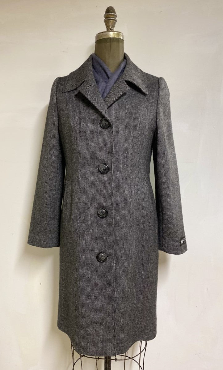 Jessica Knee Length Coat - 100% Pure Virgin Merino Wool