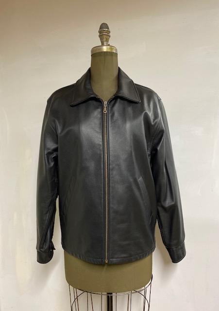 Men s Leather Car Coat Style AB114ZJ