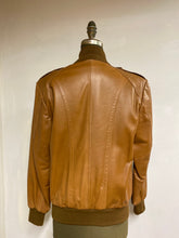 Load image into Gallery viewer, Men&#39;s Leather Bomber Jacket- Style #AB121-2-BJ
