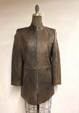 Load image into Gallery viewer, Women&#39;s Leather Jacket- Style #AB129ZC
