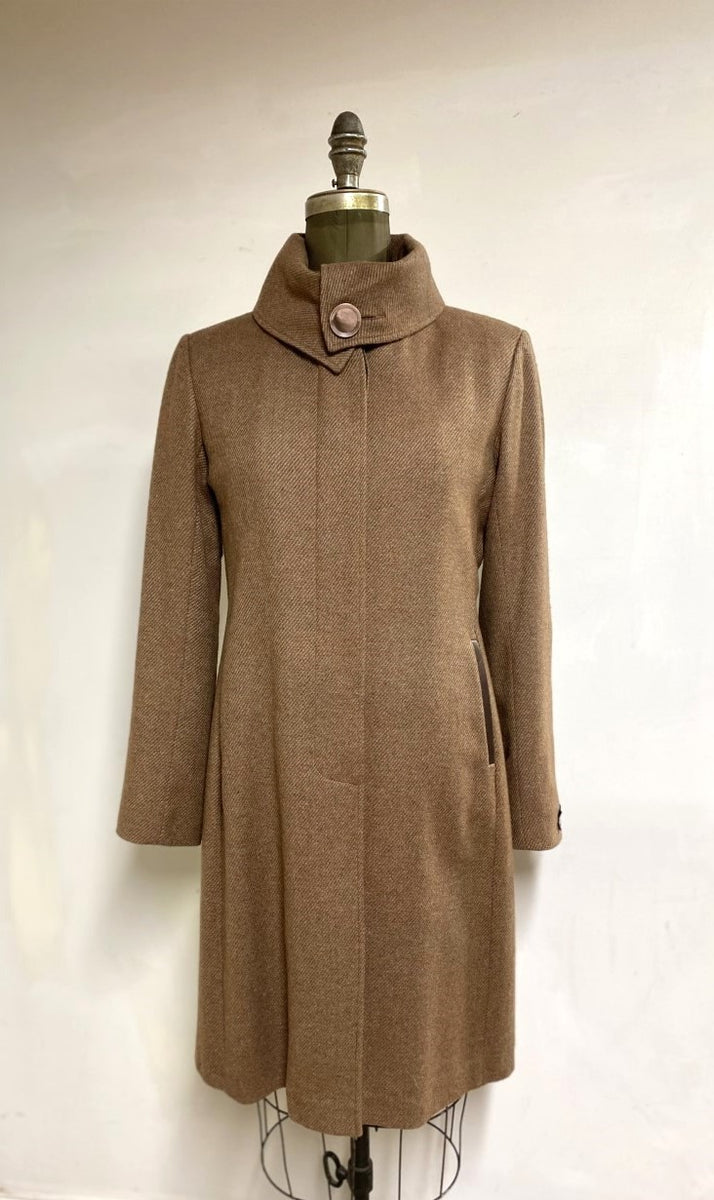 Francesca Coat - 100% Pure Virgin Merino Wool – CoatsByMaryEllen